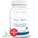 Dr. Westin Childs Thyro Biotic | Probiotic for Women - Support Thyroid, Digestive Health & Hormones | Saccharomyces boulardii, Bacillus coagulans, lactobacillus & bifido 60 Billion CFU | 30 Servings
