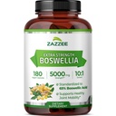 Zazzee Extra Strength Boswellia 10:1 Extract, 65% Boswellic Acid, 180 Vegan Capsules, 6 Month Supply, Boswellia Serrata, Joint Comfort, Mobility & Flexibility Support, Non-GMO, Made in the USA
