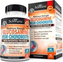 Glucosamina Chondroitin MSM ParIint Implementació suplementari - Collage Peptides, Tuurmeric i Ginger, Àcid hilururònica, Glucosmina Chondroitin Sultite per a la consolidació de la construcció - Guten Free, GMO, 90 Capules