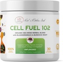 Carburante della cella della cucina di Red 102 – Polvere del Moss del mare organico con la vescica & Burdock Root | Dr. Sebi Ispirato miscela di erbe | Vegan, naturale, 30 Servings (7oz)