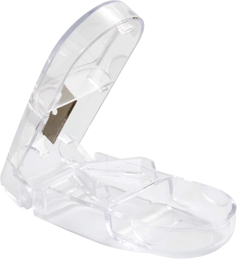 Apex tablete razdelilnik z dvojnim beveled Rezalne tablete Cutter za majhne tablete velike tablete in tablete Rez tablete v pol enostavno, 1 Število