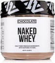 NAKED Ciocolata Whey 1LB - toate iarba naturala Fed Whey Pulbere de proteine, Cacao organic, și zahăr de cocos - Fără OMG-uri, fără soia, și gluten gratuit, ajutor de creștere și recuperare - 12 serviri