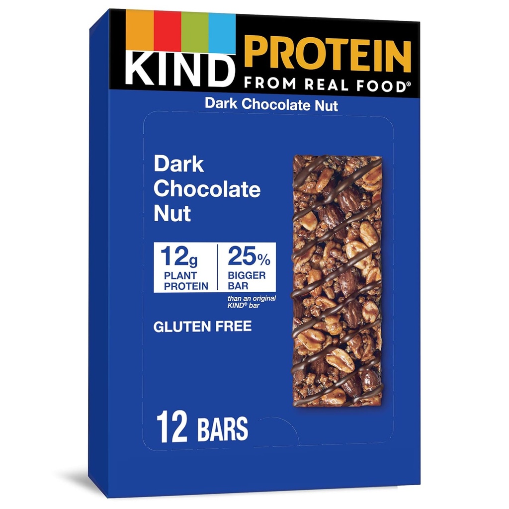 Protein Proteina Snack Bar, Txokolate Beltza Nut, Snack Osasuntsuak, Gluten Free, 12g Landare Proteina, 12 kondea