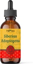 Adaptogênios siberianos Mistura de ervas com Maral, Spikenard, Eleuthero, Ginseng vermelho, Rhodiola, Schisandra, Alcaçuz, Peony, & More - Aumenta a energia, Melhora o foco, Reduz o estresse, 2 Fluid oz (60 ml)