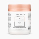 JSHealth Marine Collagen Powder for Women. 3g Hydrolyzed Collagen with Vitamin C, E, Astaxanthin. 10 Beauty Ingredients. Citrus Tropical Flavor (30 Servings)