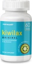 NANOWELL Kiwilax Jatorrizko 60 kapsulak - Bowel Mugimendu Osasuntsuak, Osasun Digestioa eta Naturala Ezabatzea onartzen ditu - Magnesium & Kiwi Proprietary Blend, 60 eguneko hornidura