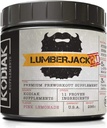 LUMBERJACKED Pre Workout Supliment cu CarnoSyn 30 Serviri - Pompe mai bune, Putere, Energie, și Focus - Nu Crash (Limonada Roz)