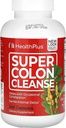 Health Plus Super Colon Cleanse: 10-dagers rengjøring -Detox | 18 rengjøringer, 720 kapsler, pakke kan variere