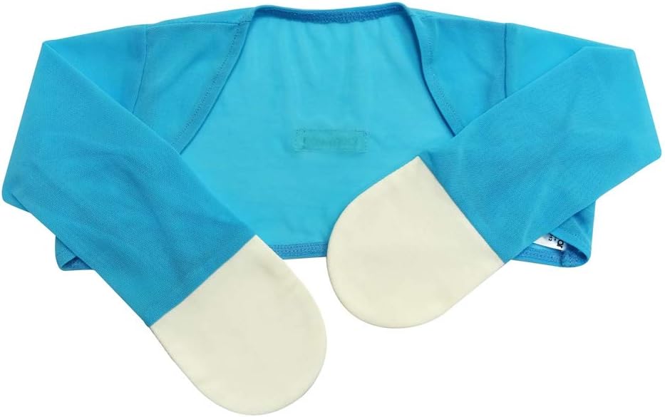 Zinc-Infused Summer Mesh Mitten Sleeves for Kids for Eczema - Wet Wrap Therapy