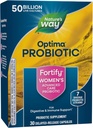 Nature's Way Fortify Optima Women's Probiotics, 50 억 라이브 문화, 7 Strains, 소화 및 면역 건강 지원 *, 30 캡슐 (포장 월병)