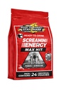 Screamin Energy Max Hit Coffee Mocha Energy Shot Pouches, 24 Count, Extra Strength Caffeine with Panax Ginseng and B Vitamins
