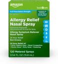 Basic Care 24- Óra Allergia Relief Nasal Spray, Flutikazon Propionate (Glükokortikoid), 50 µg / spray, Teljes gyógyszerfelírási erő, Non- Drowsy, 0, 54 fl oz (1x csomag)