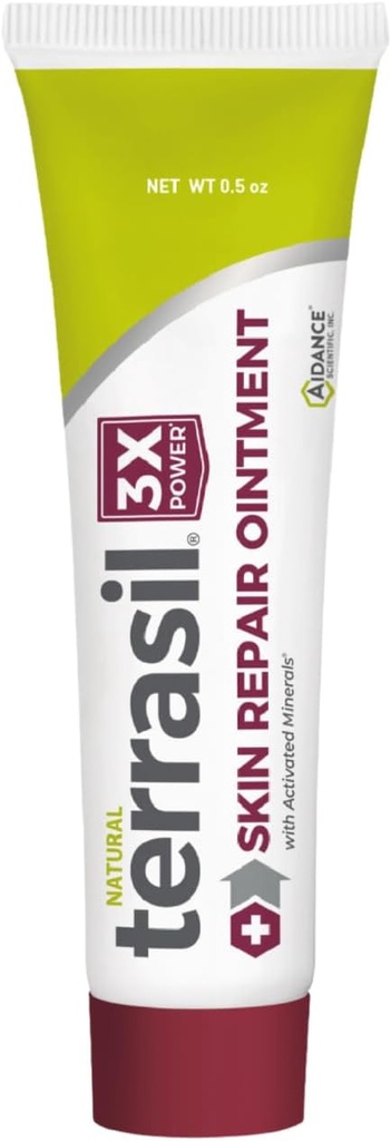 Reparación de terrasil para a cheilitis Angular, foliculite, Impetigo, Esclerosis de Lichen, Boils, Pitted Keratolysis, Fast Relief & Supports Healing. Dermatólogo probado e hipoalergénico aprobado (0,5 oz)