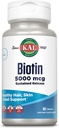 KAL Biotin 5000 TR Tablety, 5000 mcg, 60 Počet