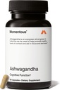 Momentous Ashwagandha 보충교재 - 300 mg NooGandha Ashwagandha 추출물 - Cognitive 성과, Alertness, & 초점 지원 - 스포츠를 위해 증명되는 NSF - Vegan - GMO- & 글루텐 자유로운 - 60의 서빙