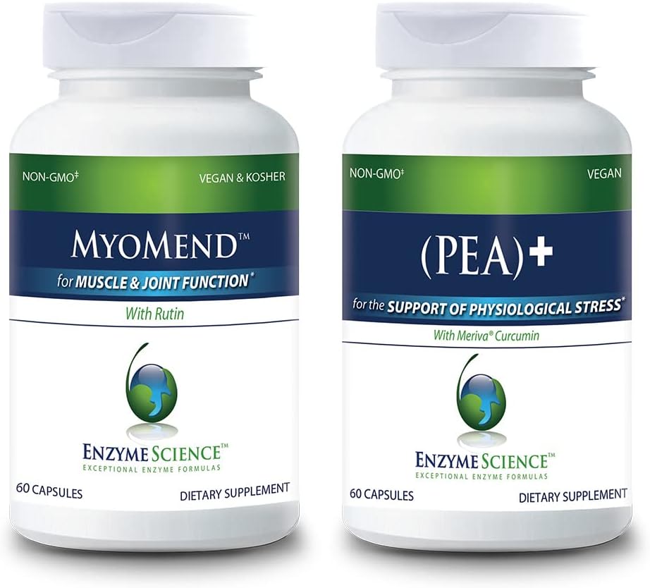 Enzyme Science Recovery və Mobility Myomend 60 və (Pea) + 60