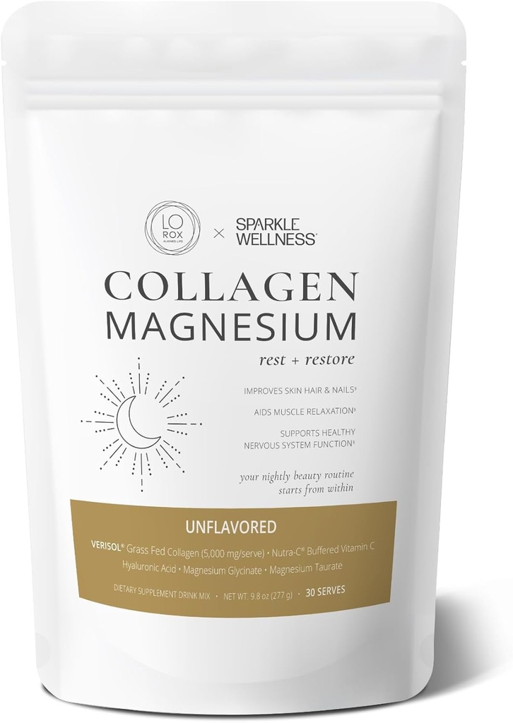 Collagen Magnezu Rest + Restore (No Flavor) [30 Serves]