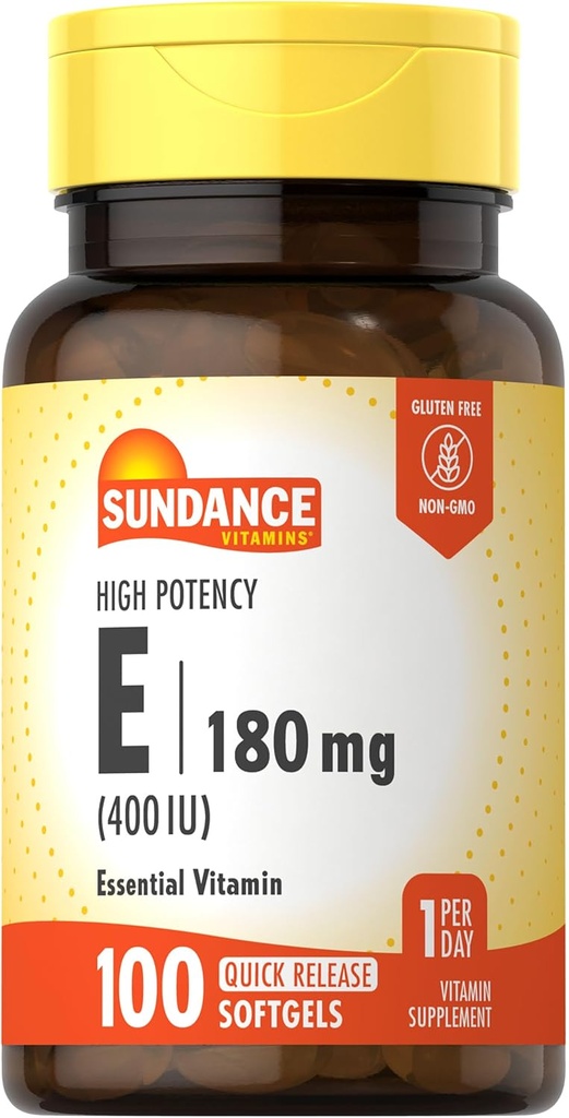 Sundance Vitamine E 180mg (400 UI)