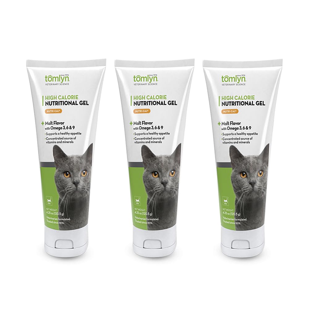 Nutri-cal for Cats High Calorie Dietary Supplement, 4.25-ounce Tube (Pack of 3)