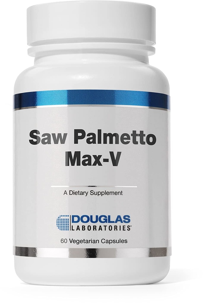 Douglas Laboratories Saw Palmetto Max-V | Standardized Saw Palmetto for Prostate Support | 60 Capsules