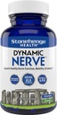 Stonehenge Health Dynamic Nerve Supplement - podporuje Nerve Function v prstoch, prstoch, rukách a nohách s Alpha Lipoic Acid ALA, Benfotiamín, Pea, Robust B Complex, Boswellia