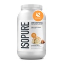 Isopure Zero Carb 100% Pure Whey Isolate Protein Powder, Gluten Free, With Vitamins, Vanilla Salted Caramel, 25g Protein Per Serving, 3 Lbs, 42 Servings (Packaging May Vary)