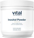 Vital Nutrients Inositol Powder | Myo Inositol Supplement for Women and Men | Supports Energy, Nervous System, Metabolism & Ovarian Function* | Vegan, Gluten, Dairy, Soy Free | 56 Servings