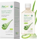 AloeCure USDAAA LAA Aloe Vera Juice trong vòng 12 người có khả năng thụ phấn tinh tinh bột tự nhiên, dung nạp tinh bột tự nhiên, hệ thống Immunune và cân bằng bột mì, 500 ly