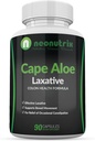 Cape Aloe Natural Laxatives for Constipation Relief- Promotes Healthy Bowel Movement- Supplement for Men &amp; Women - Herbal Detox - 90 Capsules - Made in The USA by Neonutrix
