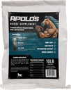 Greenfit APOLO 's 100% Natural Horse Supplement for Daily Feeding - Joint Support, Coat Shine & Affault 124; Flaxseed, Quinoa, Chia 124; 10 LB Bag