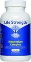 5 Forms Magnesium Complex 500 MG - 90 Capsules - Oxide Citrate Aspartate Glycinate " Gluconate - Non GMO, Soy, Gluten ' Dairy Free Vegetable Capsules
