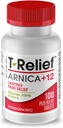 T-Relief Arnica +12 Dabas aktīvās vielas - visa ķermeņa ātras iedarbības formula sievietēm un vīriešiem - 100 tabletes