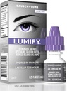LUMIFY Gocce per occhi rossi, Redness Reliever per occhi più brillanti, funziona in 1 minuto & dura fino a 8 ore, gocce degli occhi, 0.25 Fl Oz (7.5mL)