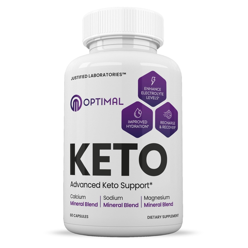Justified Laboratories Optimal Keto - 60 Capsules - Ketogenic Support from Apple Cider Vinegar, Green Tea Leaf, Vitamin C, Vitamin D3 & Extra Virgin Olive Oil - 30 Servings