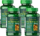 Pumpkin Seed Oil, Mendukung Prostat dan Urin Kesehatan 100 Jumlah (Paket 4)