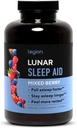 Legion Lunar naturlig søvnhjelp Chewable tabletter med Melatonin, L-Glycine, 30 servering