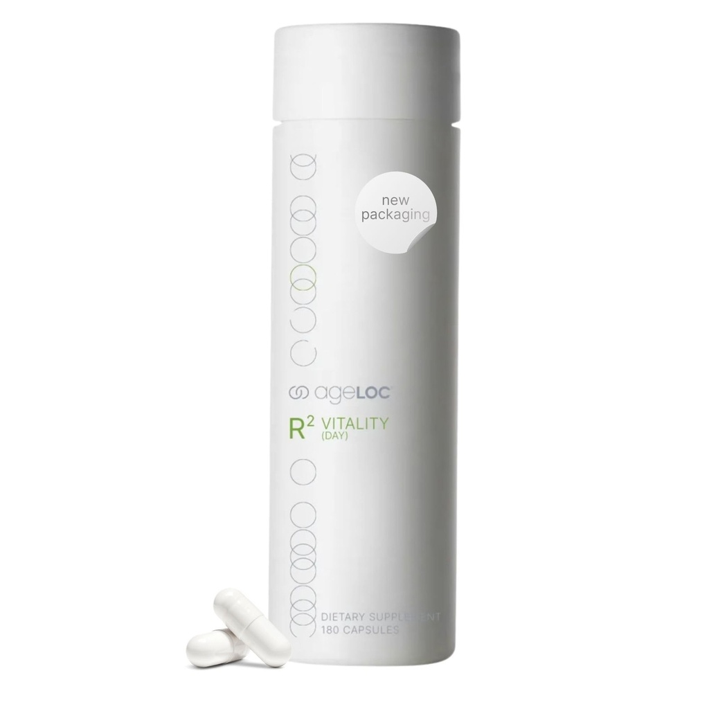 ageLOC Nu Skin R² Day - 1 Pack - Antioxidant Supplement with Resveratrol & Alpha-Lipoic Acid | Supports Energy, Metabolic Processes, & General Wellness