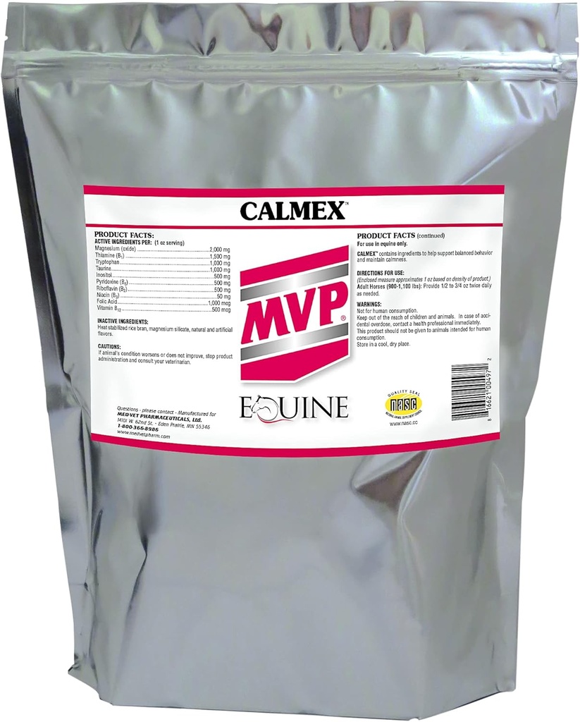 Calmex (10lb) untuk Calming Dukungan dalam Kuda