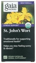 Gaia Herbs St. John's Wort, Vegan Liquid Capsules, 60 Count - Stress Support to Promote a Positive and Sunny Mood