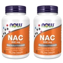Now Foods Nac-Acetyl Cysteine 600mg, 250 Vcaps (500 (250X2))