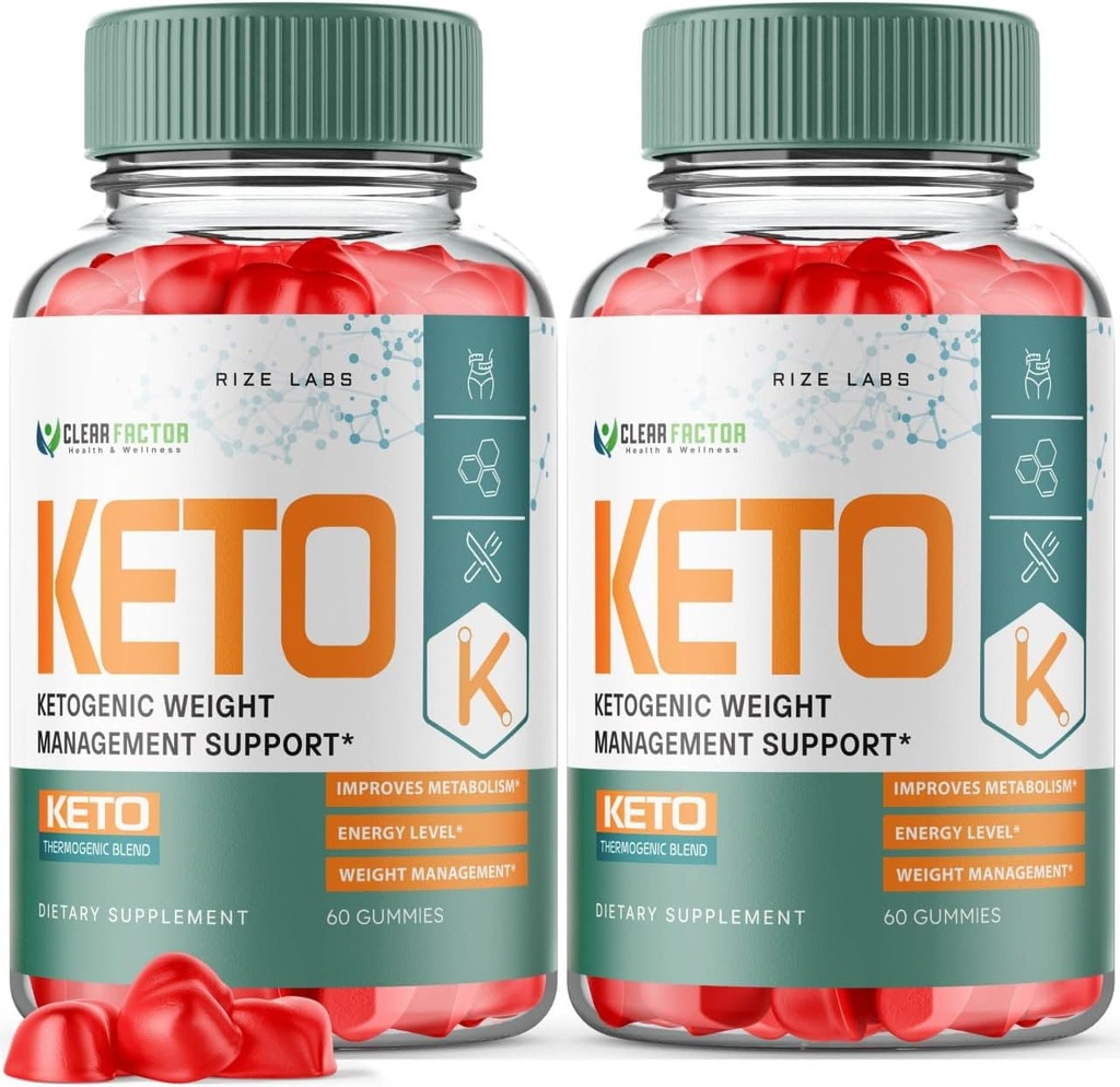(2 Pack) Clear Factor Keto ACV Gummies - Clear Factor for Advanced Kaalulangus, Keto + ACV Gummy, Clear Factor Maksimaalne tugevus täiendus, ClearFactor Gummies Reviews (120 Gummies)