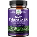 Nighttime Defense Saw Palmetto for Men-Saw Palmetto Extract Prostate Supplement for Men Help Reduce Night Urination Frequency Urgency& Overactive Bladder with Lycopene Pumpkin Seed and Melatonin 100ct