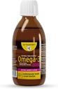 Lichid Omega 3 ulei de pește - mare potențial. Promovează creierul, ochiul, inima și sănătatea imună. Trigliceride naturale. 237ml / 8oz - 48 Servings. Mango