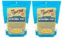 Bob's Red Mill Large Flake Nutritional Yeast 5 אוונס (Pack of 2) החלפת גבינה טבעונית