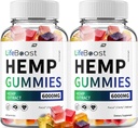 Life Boost Hemp Gummies - z Hemp Seme Extract LifeBoost Hemp Gummies Tinitus Zeliščni dodatek, Zdravje in wellness podpora, Vse naravno življenje Boost Hemp Gummy (2 Pack - 120 Gummies)