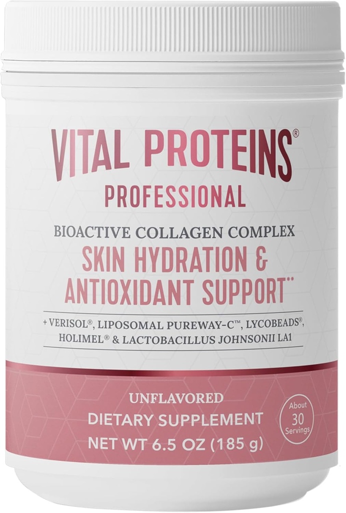 Vital Proteins Professional Bioactive Collagen Complex Skin Hydration & Antioxidant Support, 6.5oz