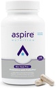 Aspire Nutrition Bio-Heal Pro + 6-in-1 Probiotic Capsules Supplement - Щоденний Probiotic Formula для жінок, чоловіків і дітей - 30 день постачання