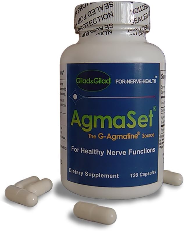 AgmaSet - Gilad&Gilad'dan ek olarak, Nerve Health için Agmatine'yi keşfeden bilim insanları.