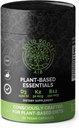 SOLID ROOTS Vegan Vitamin D3 + K2 + B12 per Bones, Cuore, Pelle, Teeth Plant-Based Multivitamin Essentials